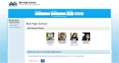 Desktop Screenshot of bellhighschool.org