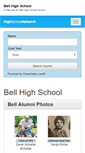 Mobile Screenshot of bellhighschool.org